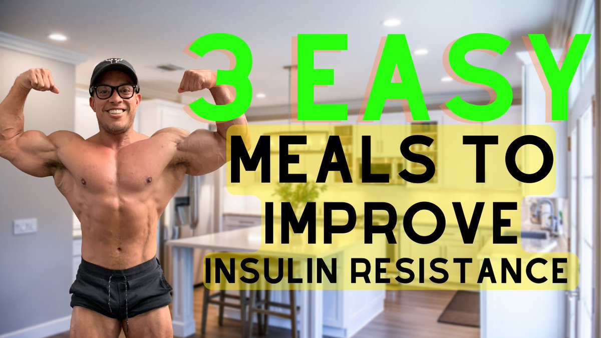 3 EASY meals to eat first thing in the morning TO REVERSE YOUR INSULIN RESISTANCE! youtu.be/OAHzlgs1XHI