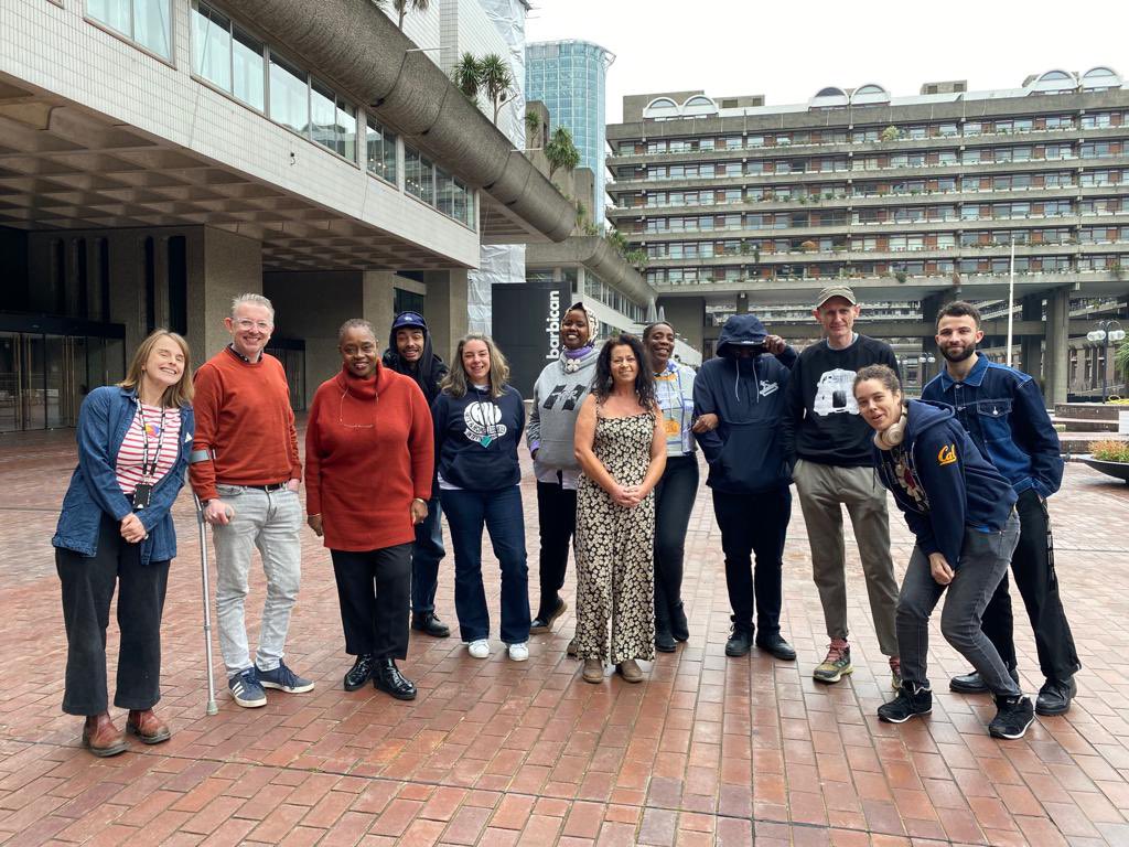 What a special day we had with our Associate Leaders - gathering <a href="/BarbicanCentre/">Barbican Centre</a> who treated us like royalty with tours and workshops and lunch and a Q&amp;A with the one-and-only @HilaryCarty <a href="/CloreLeadership/">Clore Leadership</a>. Heaven!