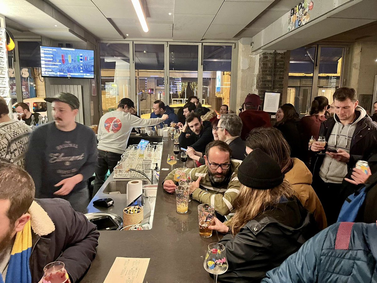 Rammed! 🙌🏻

📍 <a href="/fauvebiere/">Fauve Craft Bière 🍻</a>, Paris.