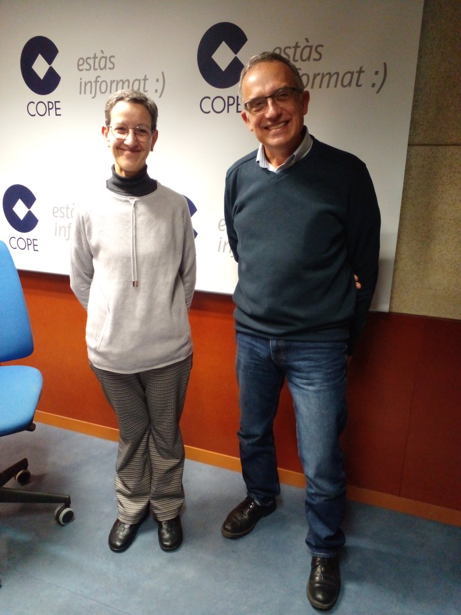 IgnasiMiranda's tweet photo. Us esperem aquest divendres #27Gener 13.33h en #ElMirall @COPE_Catalunya @ecclesiacope @COPE, amb Jaume Balateu, #AssociacióBíblicaCatalunya, i Pilar Lozano @iscreb @SetmanaBiblia; també notícies i cançó #Benaurances @cantalatevafe: https://t.co/hWOs3YcdSR
NO US EL PERDEU! https://t.co/7JTGlZ7XeA