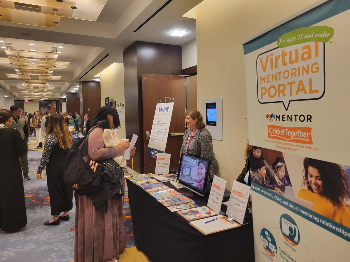 We're currently participating in the National #MentoringSummit in Washington, DC! It's amazing to be surrounded by people committed to positive change and uplifting the next generation. Come find us in the Exhibitor Hall on M4! #MentoringAmplifies