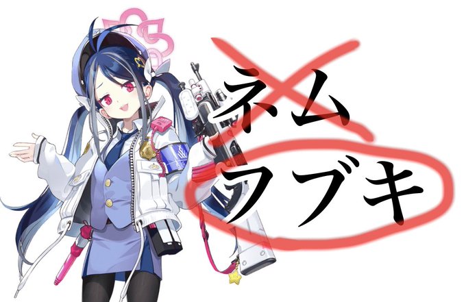 ネムガキネムガキ言うから最近まで名前上の方だと勘違いしてた人自分だけじゃないはず。 