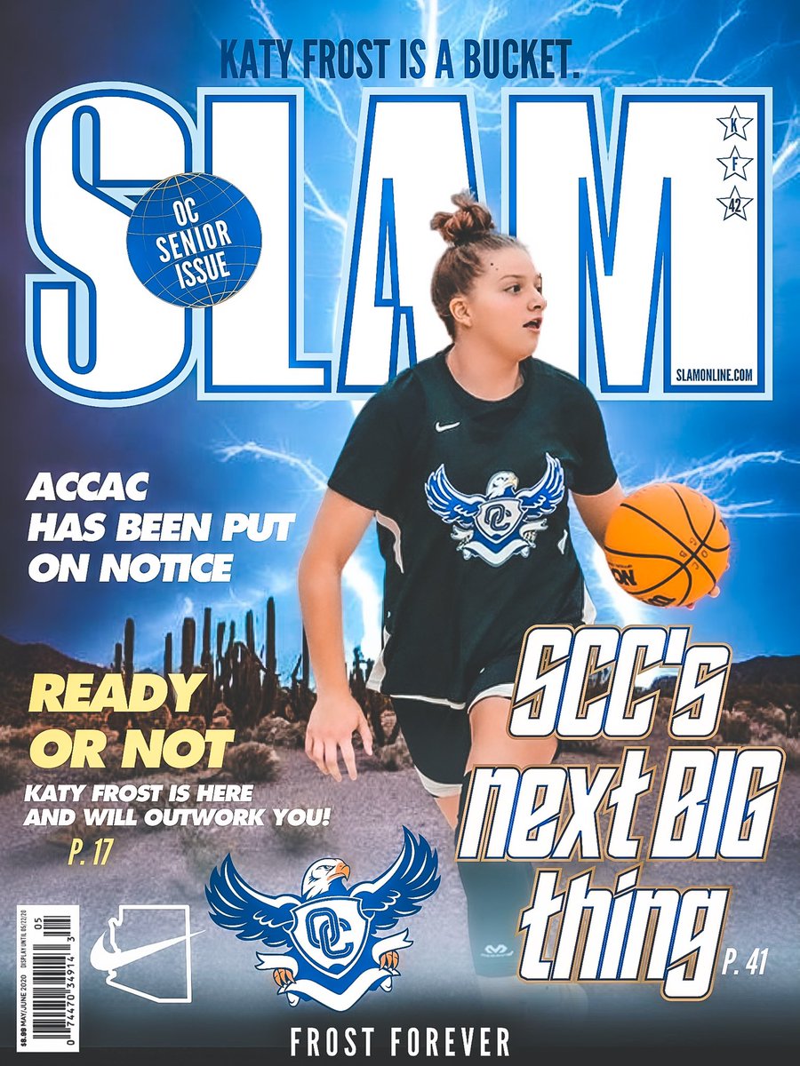 ⭐️SENIOR SPOTLIGHT⭐️

Kick today off with a big time player, with a dominant presence in the paint😤

Check out this issue of the “Senior Spotlight” <a href="/katyfrost42/">katy</a> 

Class of 2023 Vol. 4 Katy Frost #42 

Senior Night this Friday 7 pm

#WeareOC #EagleNation <a href="/fleeezeee/">Jason Fleegle</a> <a href="/Chapter_NEXT/">ChapterNEXT</a>