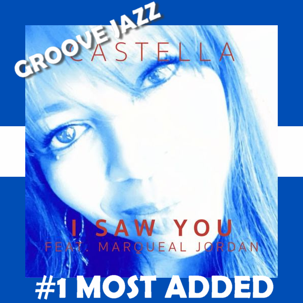 I SAW YOU from <a href="/castellamusic/">Castella</a> is heating up at radio. The tracks had the most playlist adds at 24, and a strong #32 debut.  Strong support from AccuRadio, Smoothjazz.com. 
Also hot:
TAKE IT UPTOWN <a href="/GinoPianist/">Gino Rosaria The Pianist</a> (+18)
BOSSMAN Ron Bosse (+17)
bit.ly/3j4LOIA