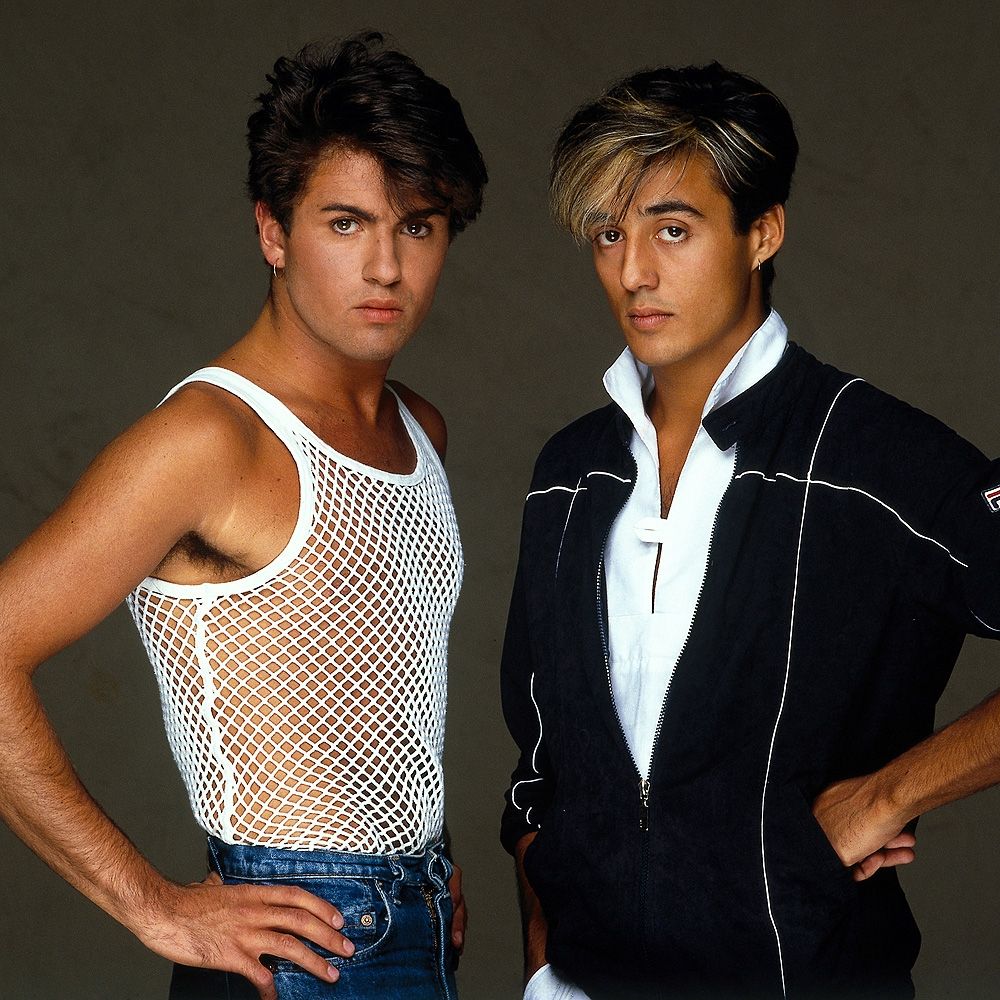 A very happy 60th birthday to Andrew Ridgeley. Wham! by Brian Aris, 1983. 