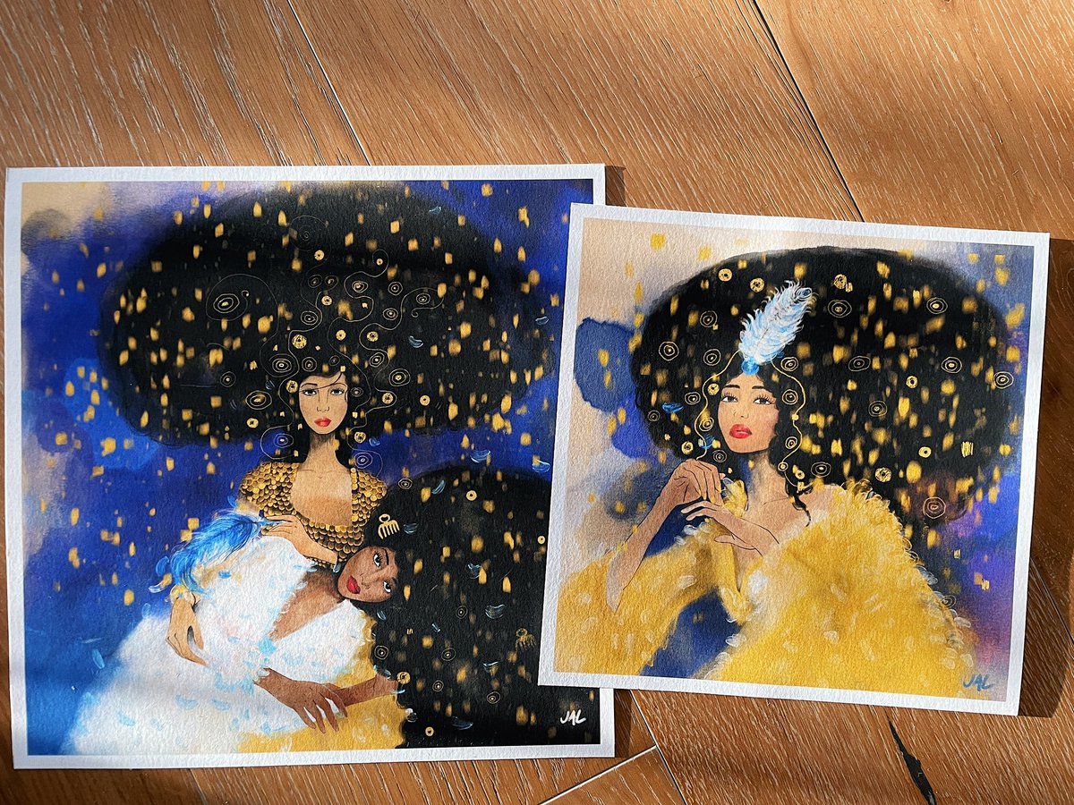 gm // tiny proofs of two 76x76cm prints i had created for one of my collectors✨

the larger scale versions just made it safely to malaysia + i can’t wait to see them hung up!!!

[ printed on archival watercolor paper ]