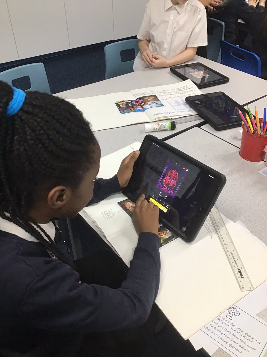 MRPAyear4b's tweet photo. This afternoon we are exploring digital editing for our art topic using the polish app @MRPA_arts https://t.co/uueVxgR71d