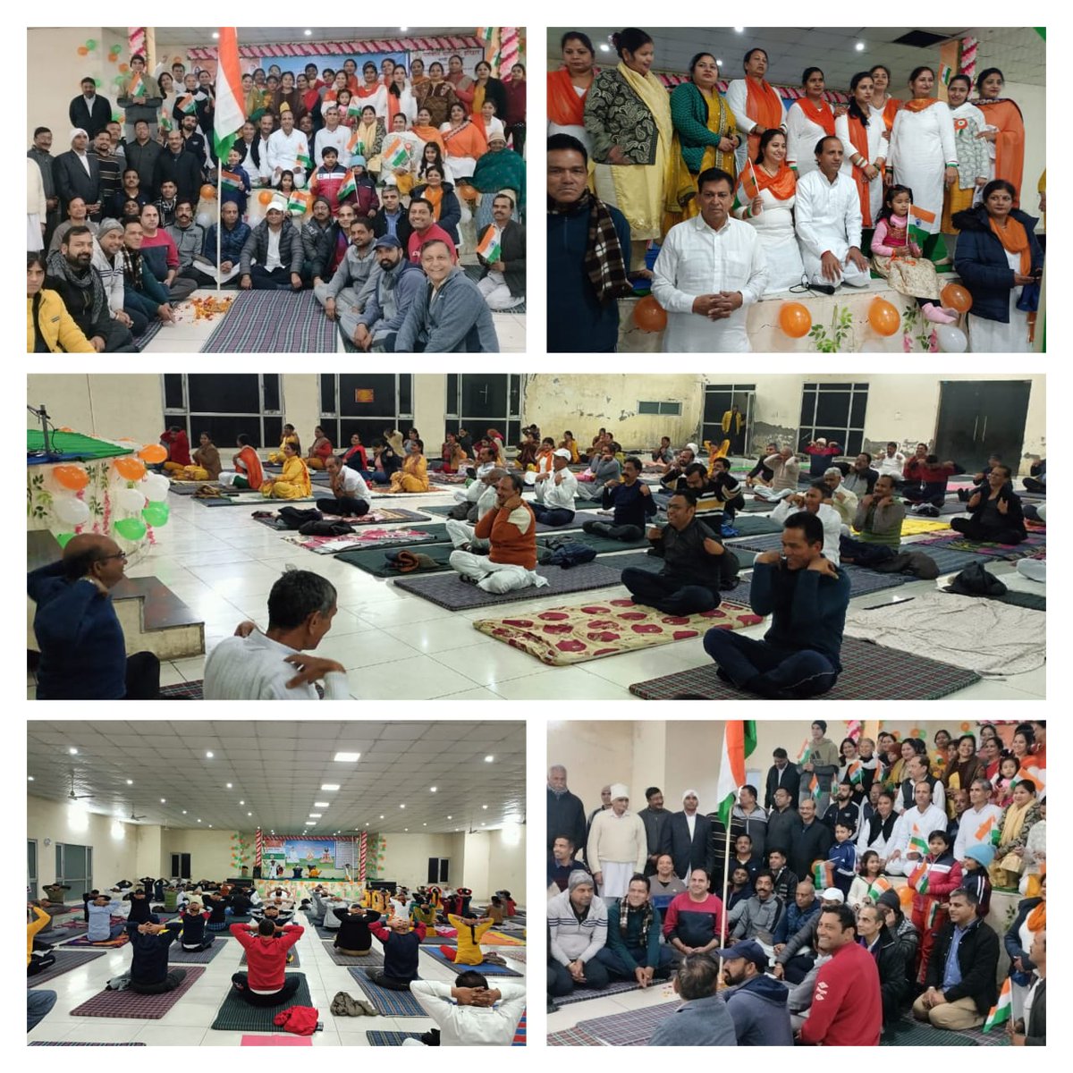 जिला डेराबस्सी स्थान कम्युनिटी सेंटर में  आज 26 जनवरी 23 का कार्यक्रम  राज्य प्रभारी भारत स्वाभिमान के पावन सानिध्य मे सभी संगठन का संयुक्त  राज्य स्तरीय कार्यक्रम संपन्न हुआ | जिसमें सभी पदाधिकारी एवं कार्यकर्ताओं ने भाग लिया ।
राज्य कार्यालय चंडीगढ़