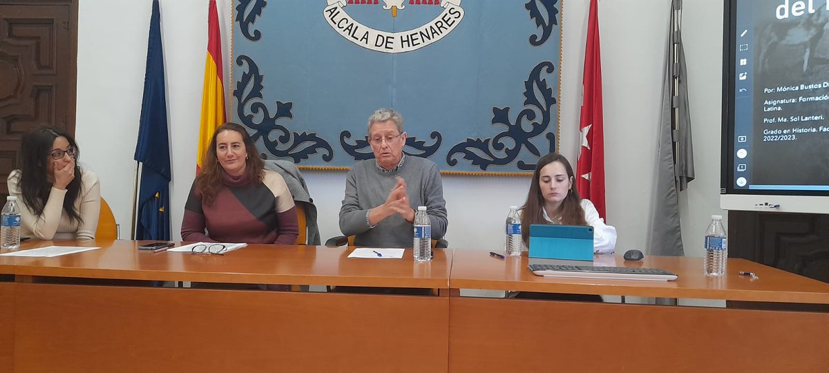 ielat_uah's tweet photo. Hoy hemos podido disfrutar de unas excelentes ponencias en las Jornadas de Jóvenes Investigadores en América Latina organizadas por @ielat_uah . Han tenido lugar en la Facultad de Filosofía y Letras de @UAHes https://t.co/ltVGfvHNM2