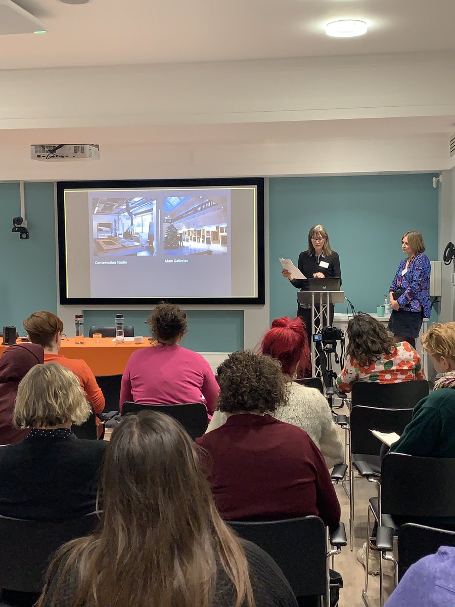 Painting conservator Jenny Williamson and artist Sophy Rickett discuss their respective practices and collaboration for the exhibition Cupid and the Curious Moaning of Kenfig Burrows, which was displayed at the Glynn Vivian Gallery in Swansea, Wales. 

#EMKPMending https://t.co/N2bz1vrBN5
