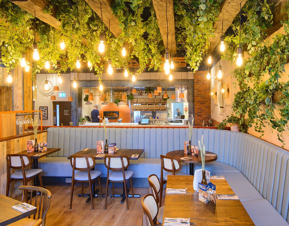 fuse_studios's tweet photo. Completed late last year, Zizzi Chester is the latest new restaurant Fuse designed and delivered for Azzurri Group. Situated in the Chester Northgate development, adjacent to the new Chester indoor markets, the restaurant offers the perfect place to unwind.  @WeAreZizzi https://t.co/SLWHNLdGN4