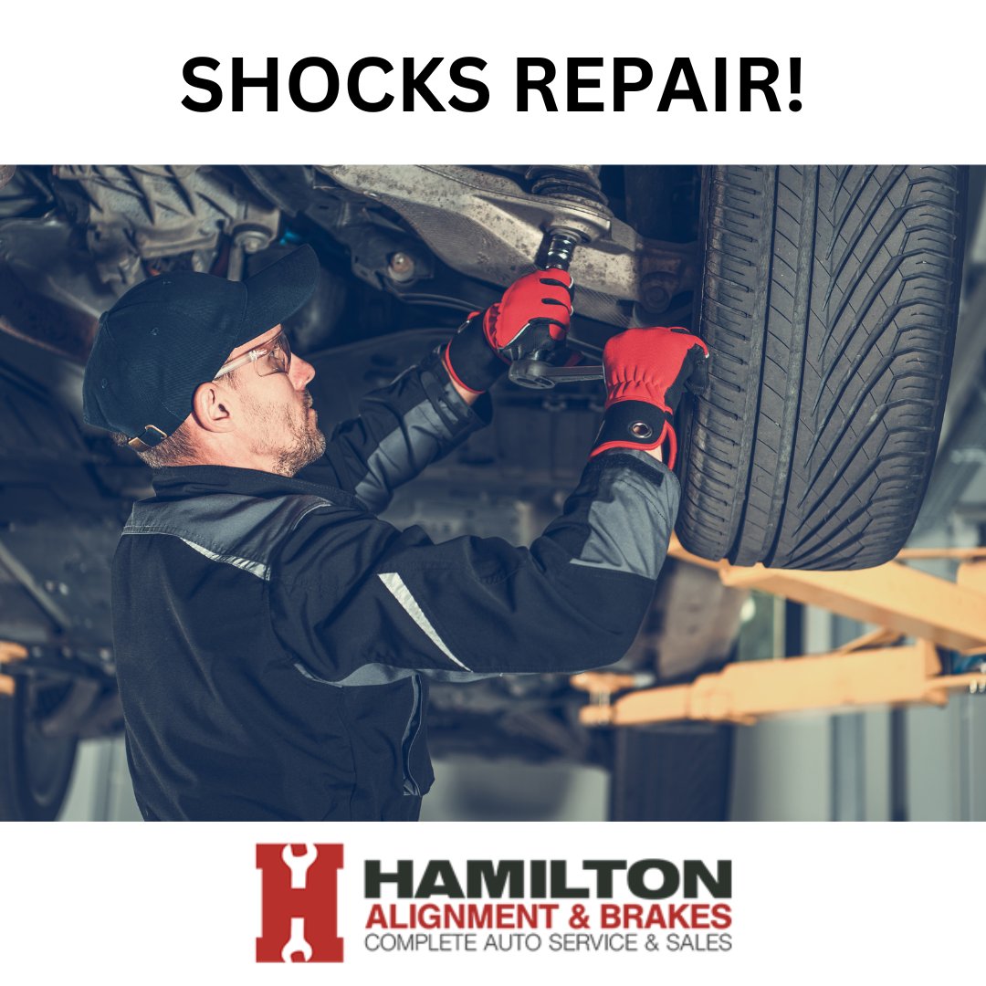 habauto's tweet photo. Do you have a problem with your shocks or suspension?
Your car's shocks keep your ride smooth and allow you to handle it more easily.
Call HABAUTO to book an appointment.
📞 (905) 549-7665
https://t.co/REU0Z5RtWE
#Shocks #ShockAbsorbers #HABAUTO #HamiltonAlignment #Hamilton https://t.co/nvxJNZOHTI