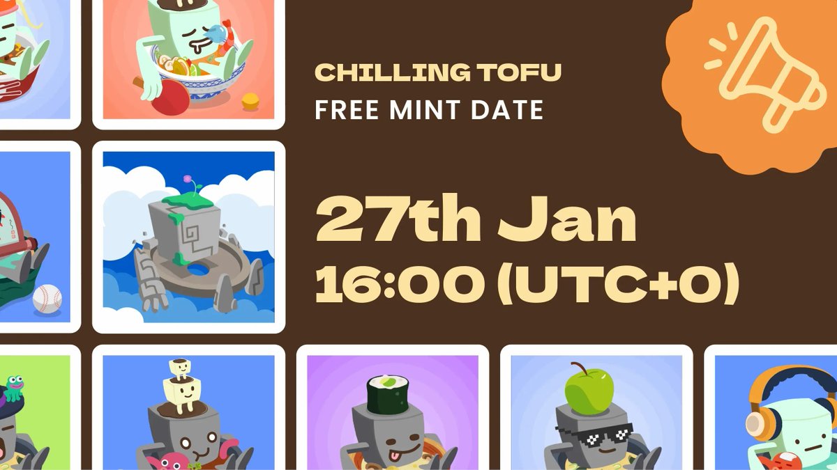 Chilling Tofu (Sold Out) tweet media