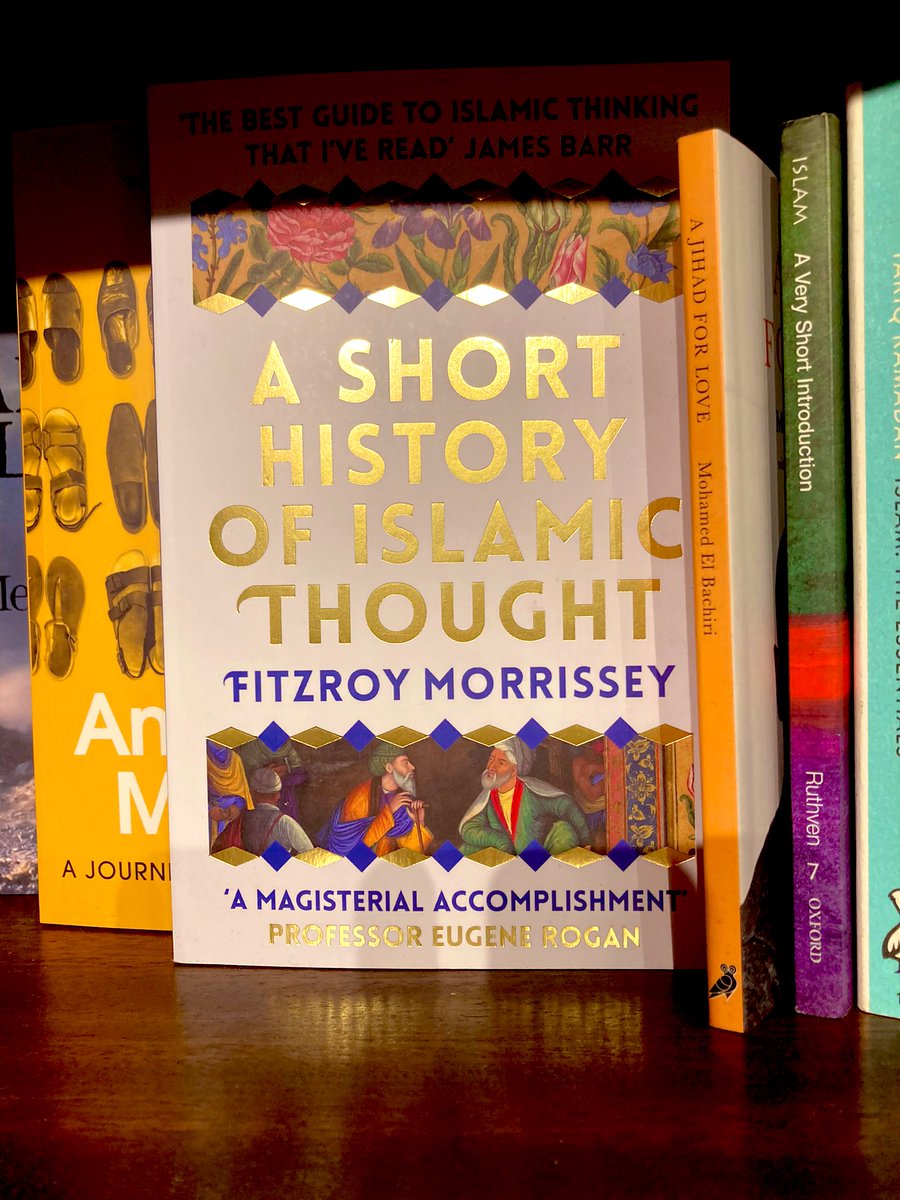 First trip of 2023 to the wonderful @Bookwells for #book #gifts & #cards. I’ve wanted @fitzmorrissey’s #AShortHistoryOfIslamicThought for ages & so I snapped this up (one for me & one for a fellow #RETeacher) as well as these other super books from @AndyWPhilosophy @acgrayling 📚