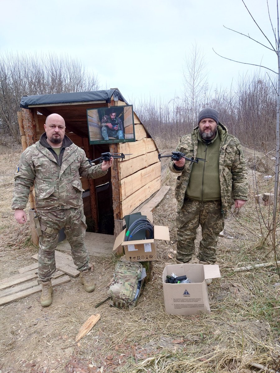 Наш підрозділ, наразі має час і натхнення  для поповнення та відточування навичок. Зараз поповнюємо ресурси, зокрема аеророзвідки  і не лише розвідки, а й донесення "аргументованої позиції". Принагідно дякуємо #ГОvoїn та #steelhornets за надані засоби.