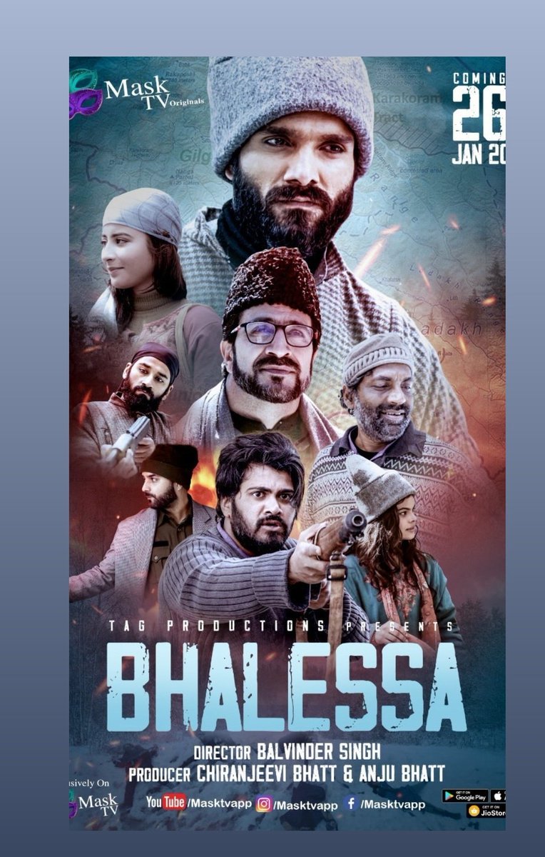 Hindi film #Bhalessa (2023) by #BalvinderSingh, ft. @mirsarwarr @rajkumarkanojia @tomar_savi1 #AartiBhagat #NihalJain & #MunishManniHeer, now streaming on #MaskTV.