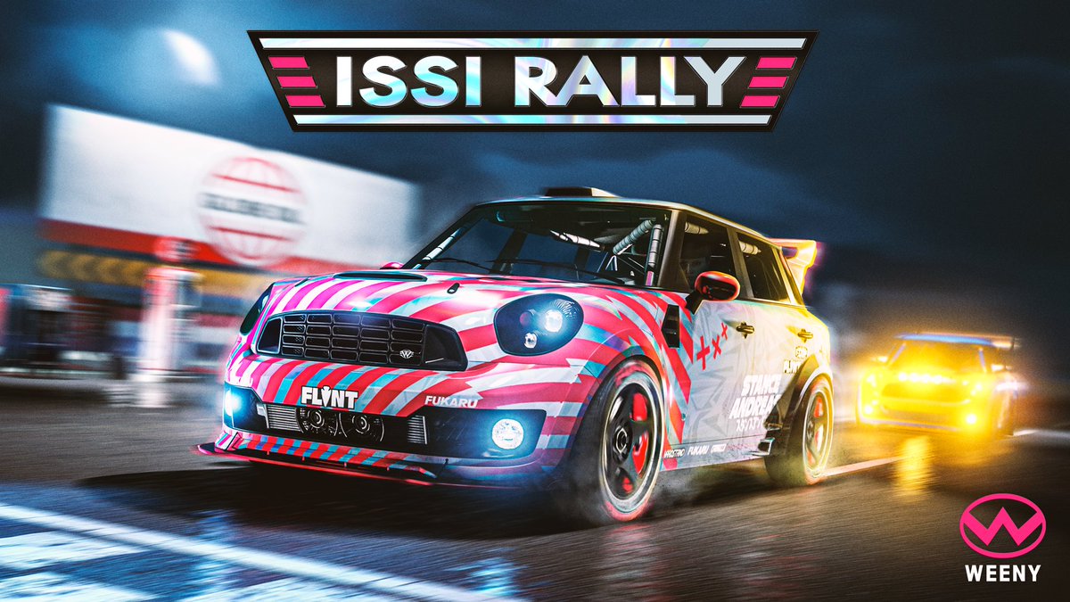 Pick up the Weeny Issi Rally in GTA Online — only available through February 1. This undersized but thoroughly capable SUV is upgradeable at Hao’s Special Works on PlayStation 5 and Xbox Series X|S to unleash its full potential: rsg.ms/c8d214f