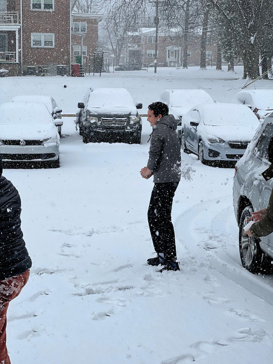 For some students in Mrs. Hayles' ELL class, yesterday was the first time they had seen snow in person. They had been awaiting a big snowfall all year, so they took a couple of minutes as a class to experience it! The snow may have washed away, but these memories are forever! ☃️