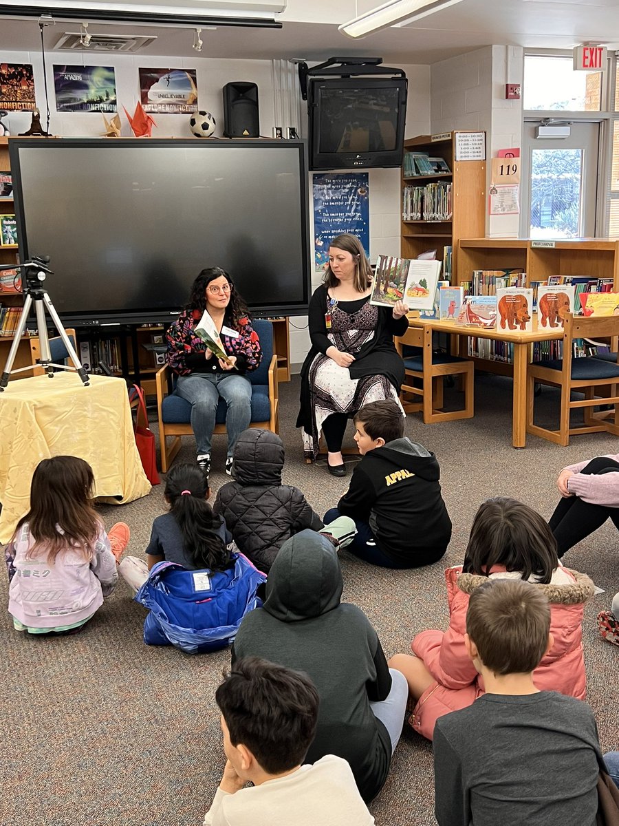 Happy Multicultural Children’s Book day! Here at FWES we are celebrating by having many of our amazing families read stories to classes in their home language. These 2nd graders are enjoying The Gruffalo in Turkish and English 😊