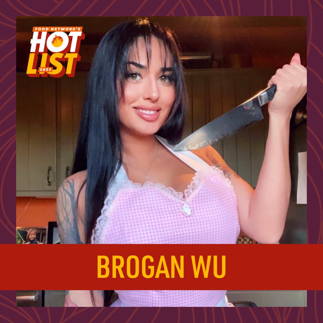 FoodNetwork's tweet photo. ๐ฅ BROGAN WU ๐ฅ Whether you know her from @discoveryplus original #ServingTheHamptons, or drool over her food videos on TikTok or Instagram, this self-proclaimed โKitchen Witchโ is worth a follow. #FNHotList https://t.co/9XVKV1kOCW