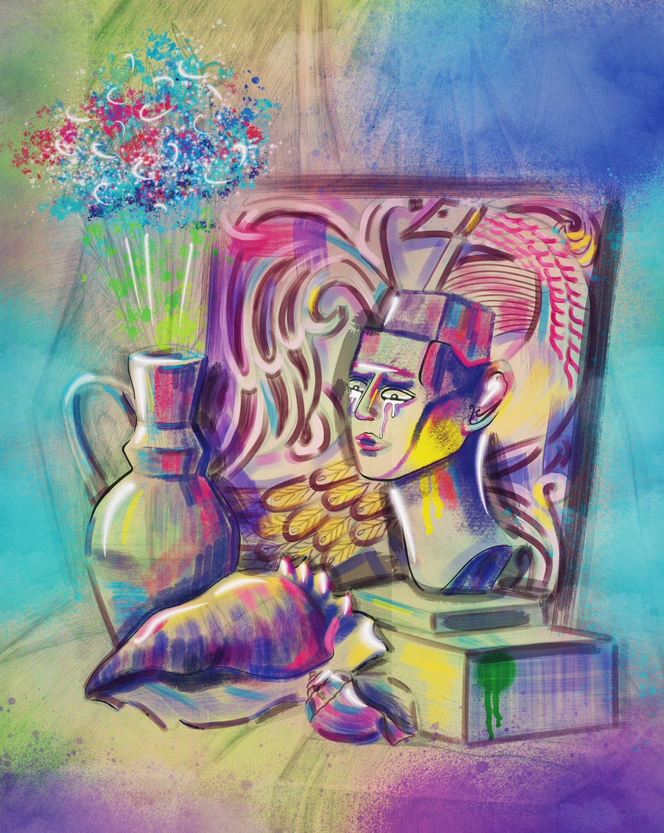 💜NEW DROP 💜

“The Sadness”

There are always things around you that will make you happy even if you are sad! Just turn around! 

1/1 digital art on OS
0.07 $ETH
#NFTdrop #NFTCommuntiy #nftart 

opensea.io/assets/ethereu…