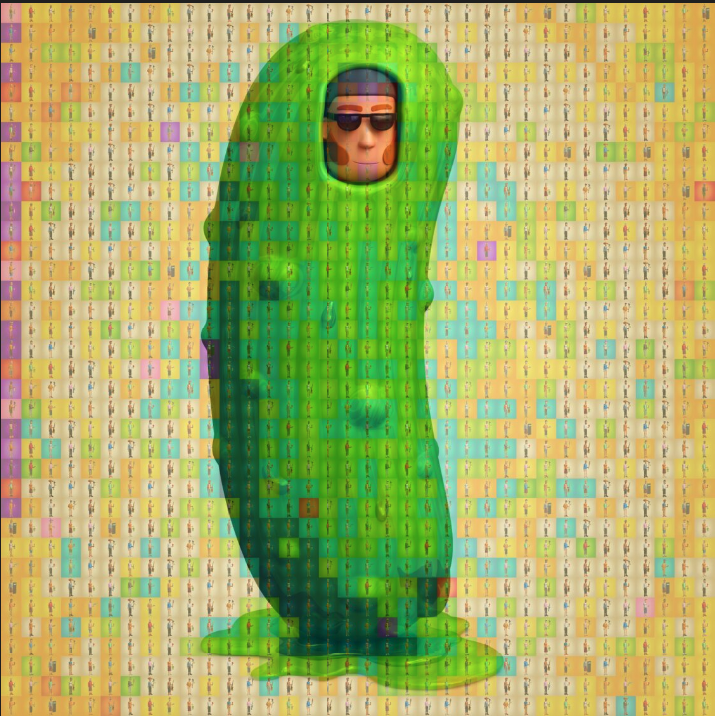 chrismanciero's tweet image. Here's a #prettyaverage pickle from @AveragePunksNFT