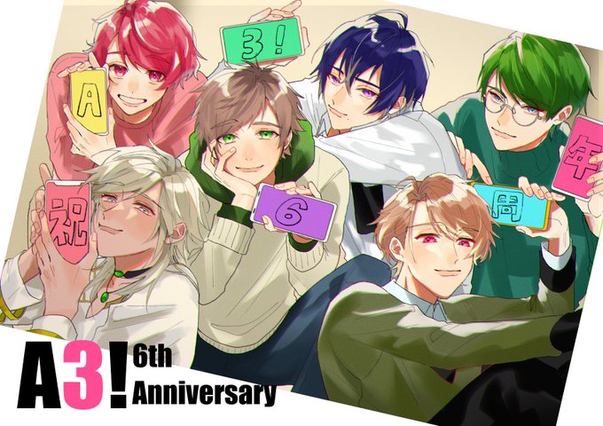 エースリー6周年おめでとうありがとう🌸 