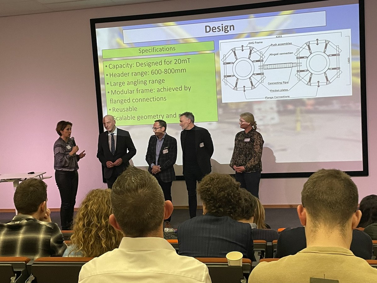 Uitreiking van de Built Environment awards bij de HZ JRCZ