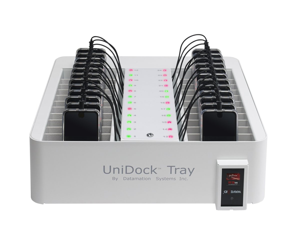 DatamationSys's tweet image. Used by most top-ten healthcare institutions, UniDock Trays offer intelligent charging &amp;amp; support for many 3rd-party MDM platforms, including GroundControl.  Available with RFID badge reader &amp;amp; PC bracket.  mhealthtechsolutions.com/unidock-tray/

#UniDock #Datamation #GroundControl #Imprivata