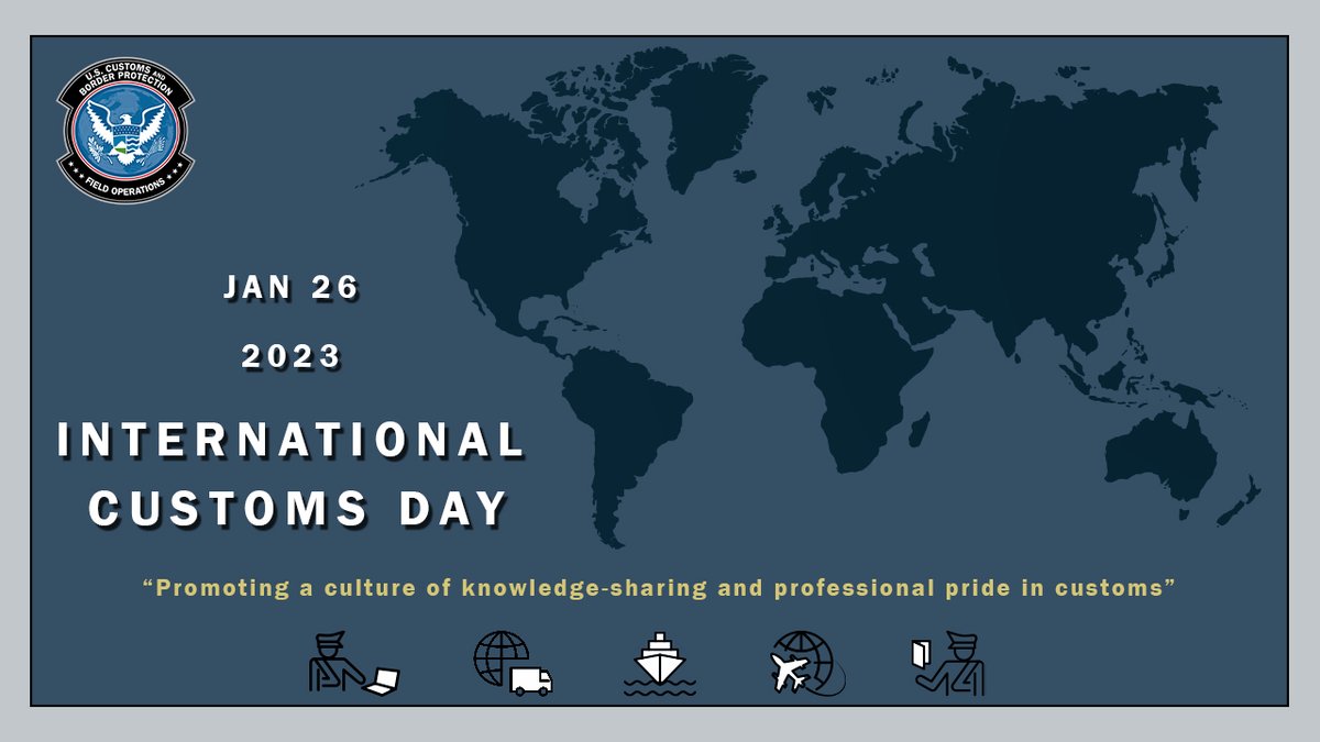 LA #OFO recognizes #InternationalCustomsDay. Officials across the globe work tirelessly to ensure the smooth movement of goods and services while enforcing laws and regulations.  We are excited to continue working with our international partners. #GlobalTrade #Customs #CBPTrade