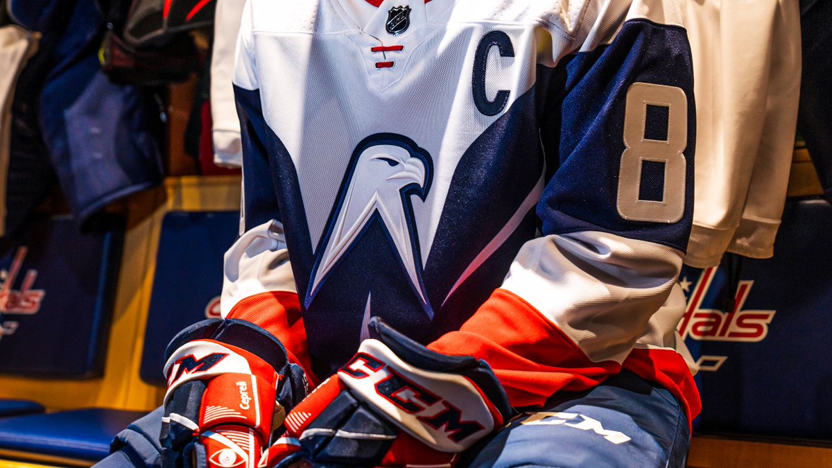 Washington Capitals on Twitter "Debuting the Weagle on the front of