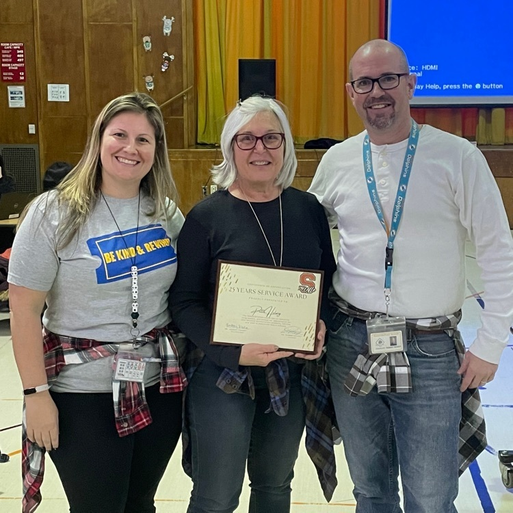 Thank you Patti Helwig for 25 year of service