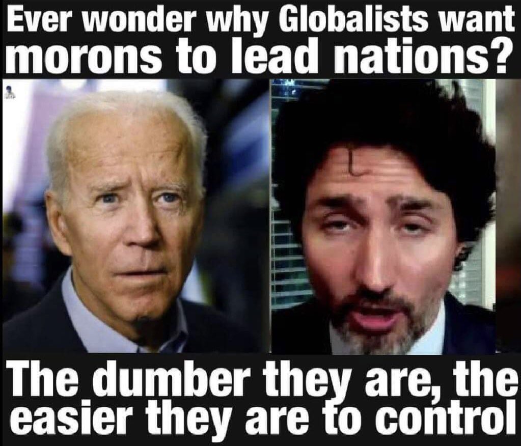 I hope you guys pay attention.

#TrudeauIsAPsychopath #TrudeauMustResign #TrudeauMustGoNow #TrudeauGFY #TrudeauTheTyrant #BidenDocuments #BidenWorstPresidentEver #LiberalsMustGo #DemocratsAreDestroyingAmerica #Trending #TrendingNow #trend #TrendingNews