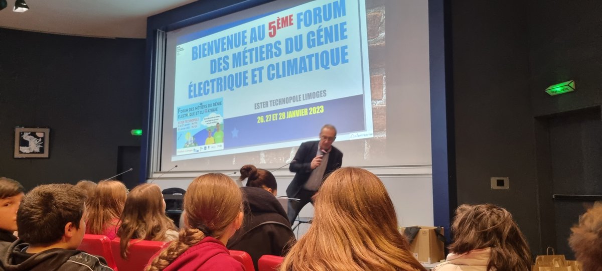 SBP87400's tweet photo. Coup de projecteur sur les métiers du génie électrique et climatique pour les élèves volontaires de 4e et 3e.
#parcoursavenir https://t.co/JLHerNP46p