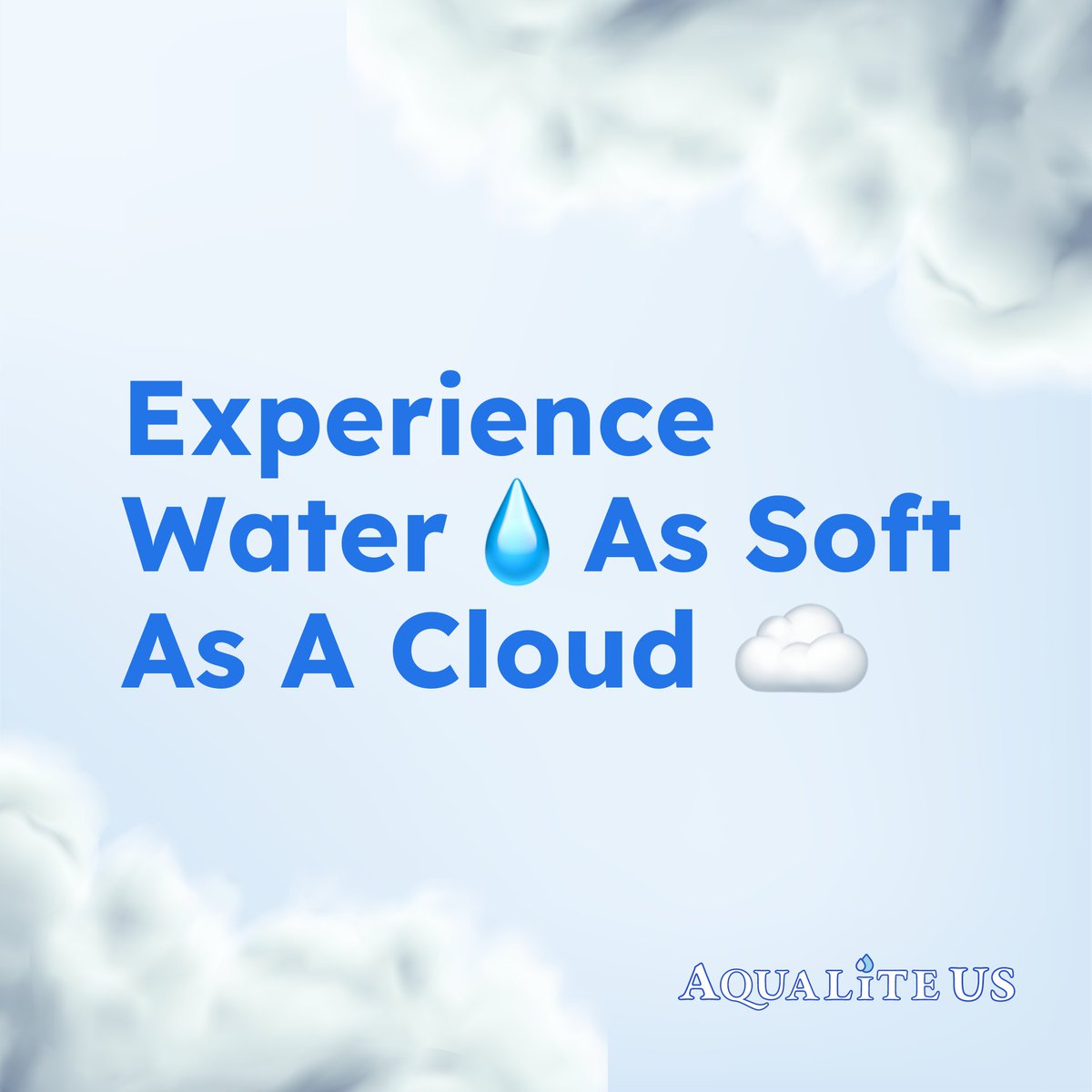 AqualiteUS's tweet photo. Make your home's water 💧 feel as soft as a cloud ☁️ with Aqualite's whole-home #watersofteners. Learn more about our home #waterquality solutions by visiting: https://t.co/30nVUGEuQu https://t.co/PrgHH7Z3dB