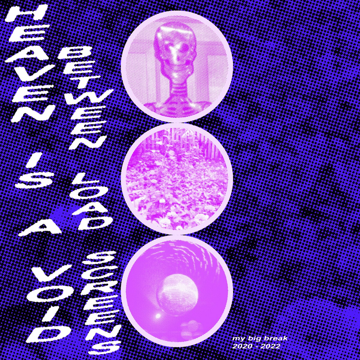 BenSeretan's tweet photo. presenting 'heaven is a void between load screens' ~ a new compilation of music &amp; writing from my weekly project MY BIG BREAK

90+ minutes of Nice Sounding music from 2020 - 2022 plus all downloads come with a *40 page digital zine*

rip and grip:
https://t.co/IVDzWUSsPJ https://t.co/HQSKc8S3Bz