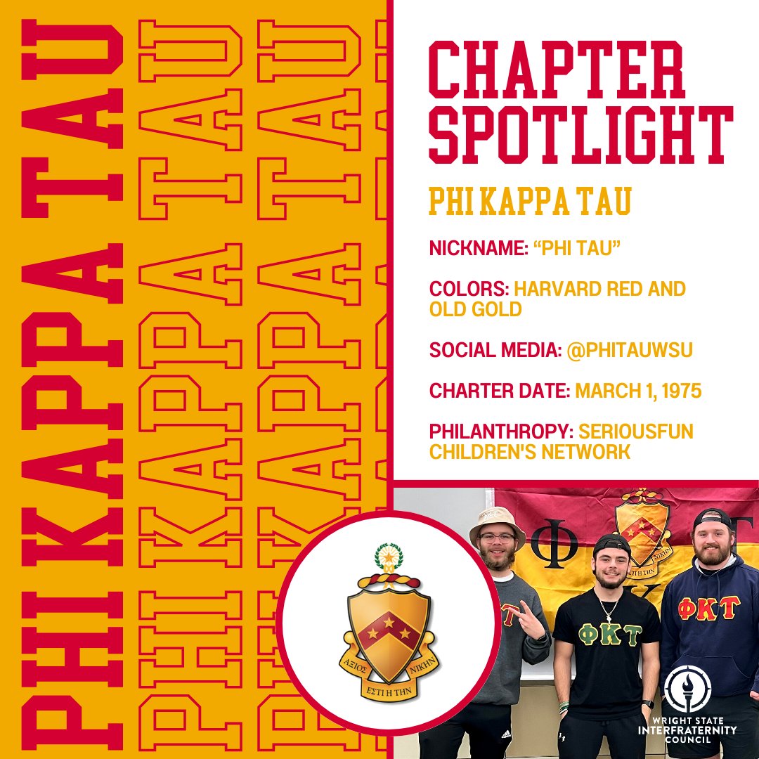 Wright State Interfraternity Council tweet media