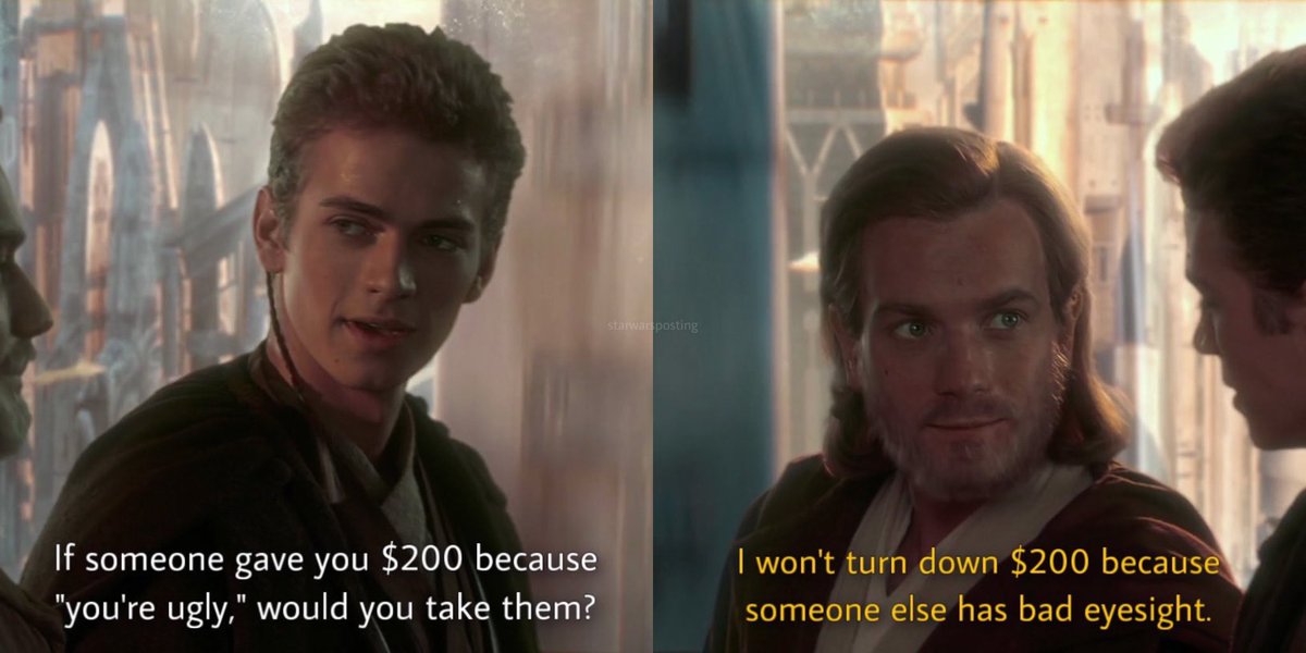 star wars incorrect quotes (@starwarsposting) on Twitter photo 