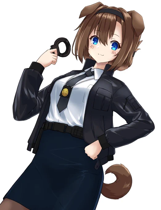 わんこの婦警ちゃんコガネさんの誘惑から生まれた子だけど今後色々練習の犠牲になってもらいましょうさぁどうしてくれようか 