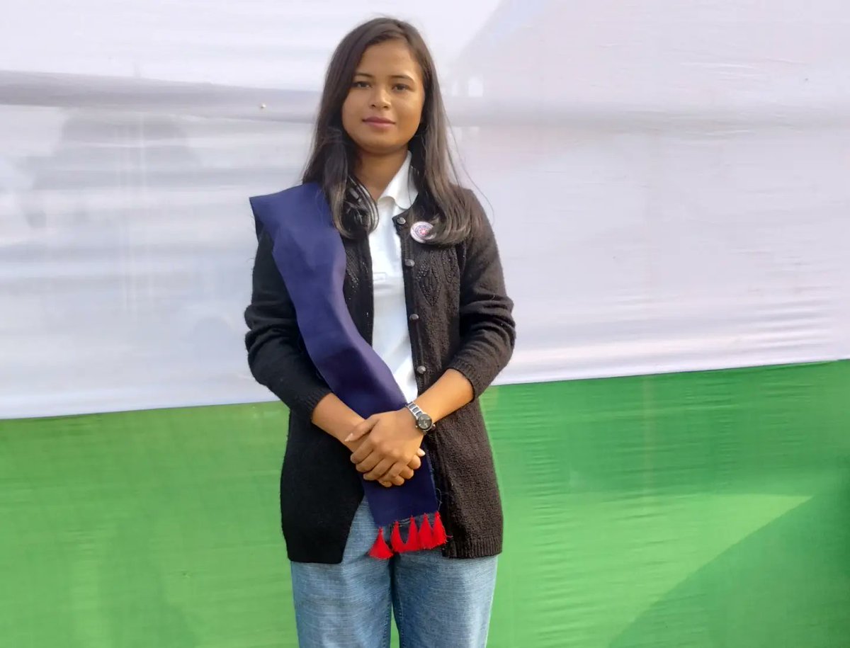 ChayanikaBora7's tweet photo. Heartfelt congratulations to the entire team of @NSSNCA1 for securing 🥇 position and also getting best platoon commander award in the 74th Republic Day parade (Non-uniform category).
@_NSSIndia @nss_rdguwahati @YASMinistry @Anurag_Office @DIPAKKU93471047 https://t.co/szlqYrgXe3