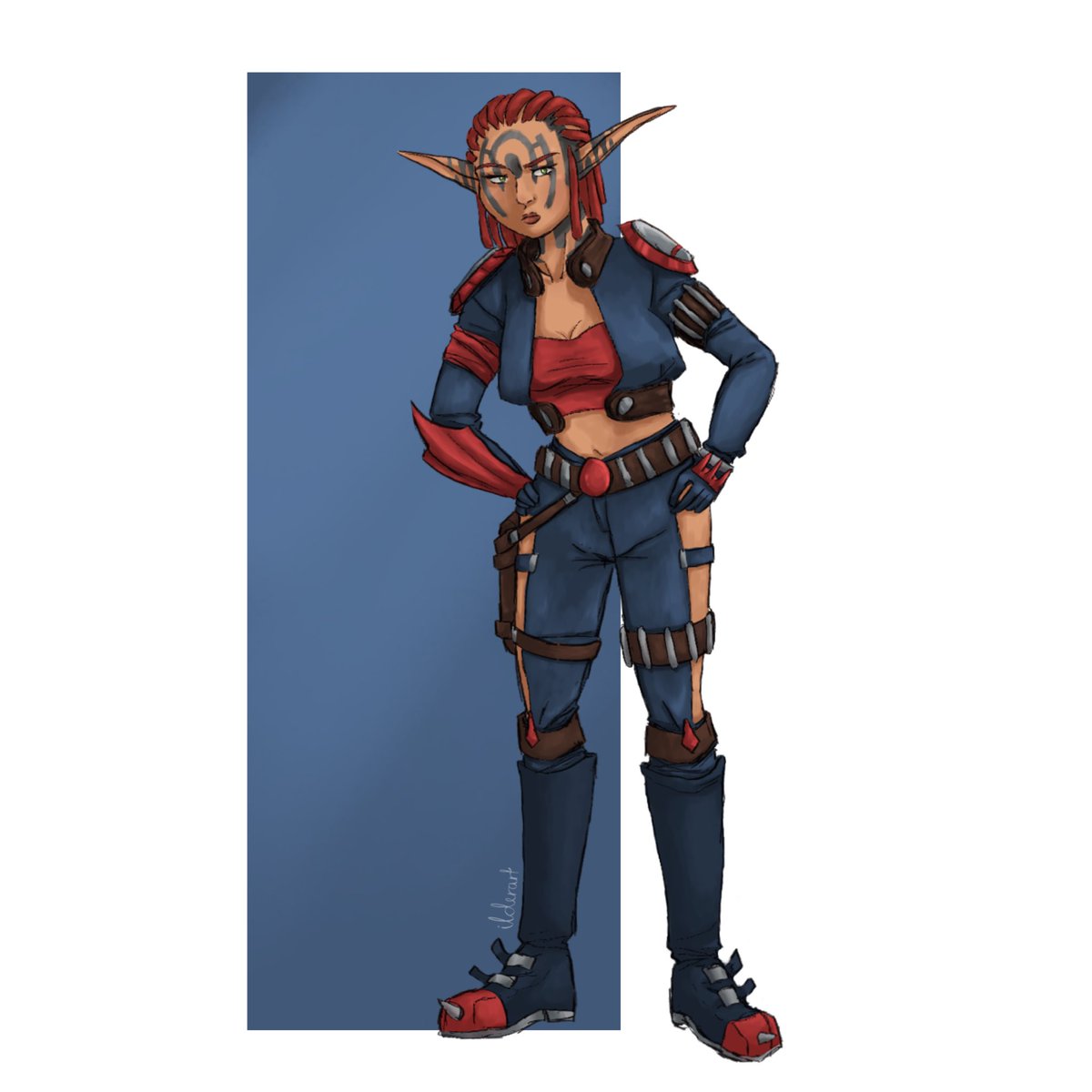 ilderart's tweet photo. And here’s Ashelin Praxis✨ https://t.co/5DeMcME2zm