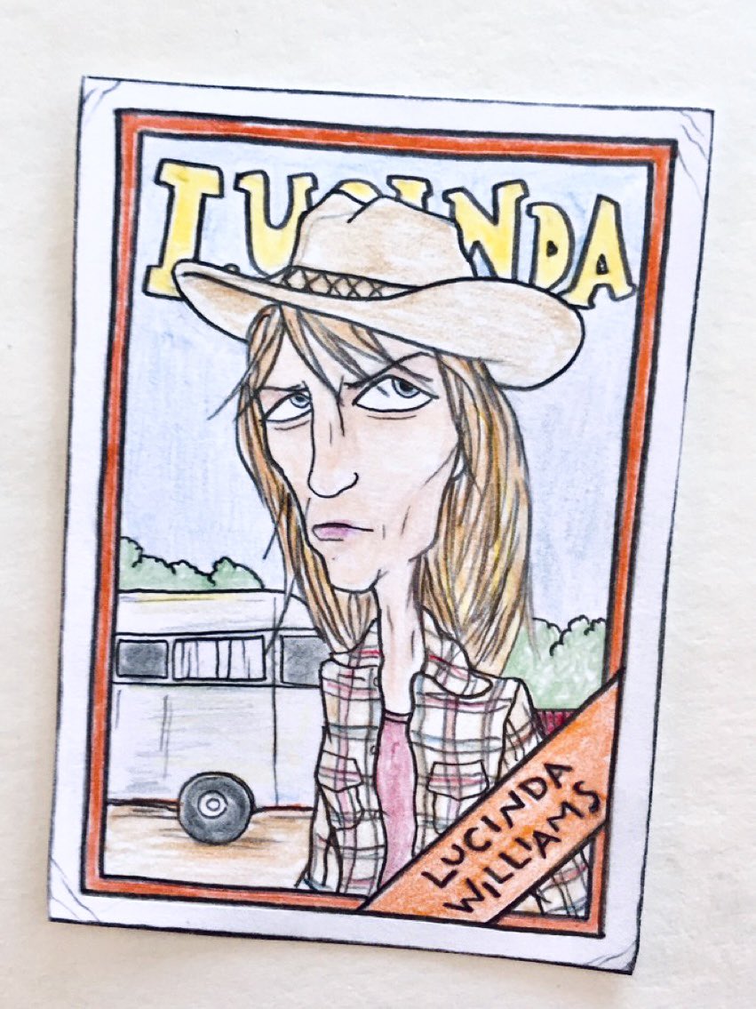 Happy birthday, Lucinda Williams! 