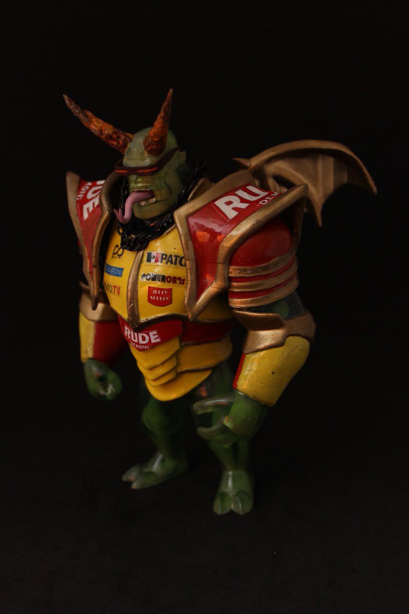 NFToys593's tweet photo. Increíble Demon Jelly con su armadura de @PatricioOWard 🔥🔥🔥  @RudeGolems @creadorenetwork @salomondrin @KermitCops  @DonJefeCEO 
Y ya de vuelta nuestra fotógrafa @getchi_ https://t.co/gFS80gVP1Q