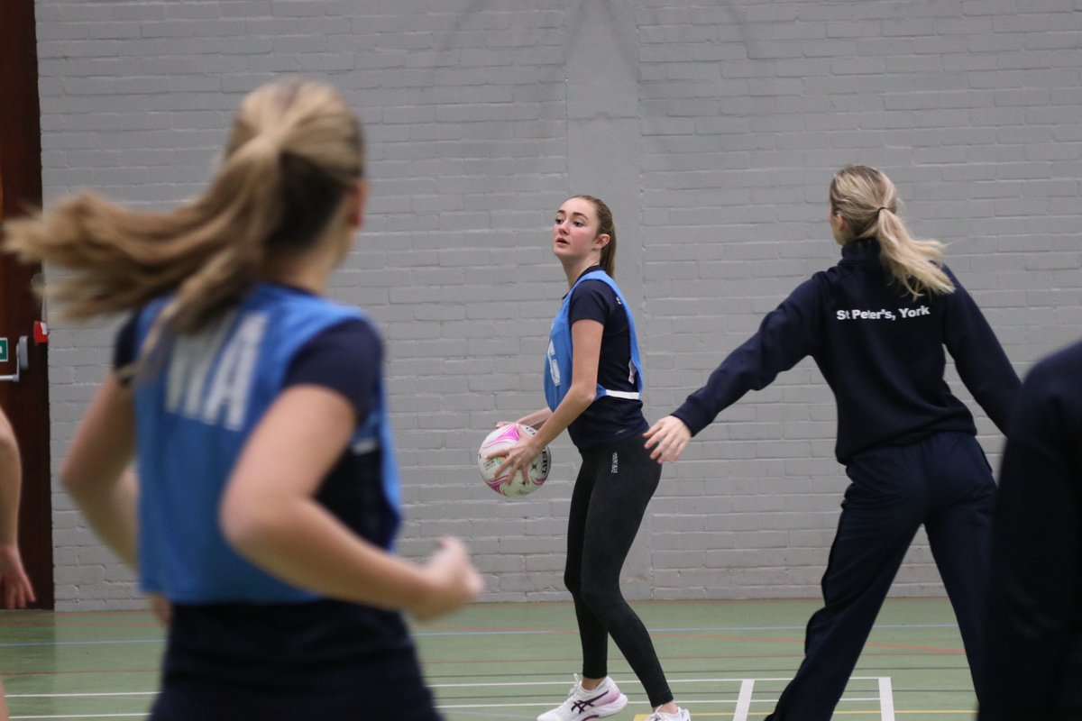 StPetersYork's tweet photo. The U19 &amp; U14 Netball squads have been training with intensity in preparation for the Regional Round of Netball National Schools that takes place this weekend at the EIS in Sheffield. Their drive, resilience and purpose has been admirable!
Best of luck girls! 👏🏼 #StPetersSport https://t.co/3fNDzAKmOP