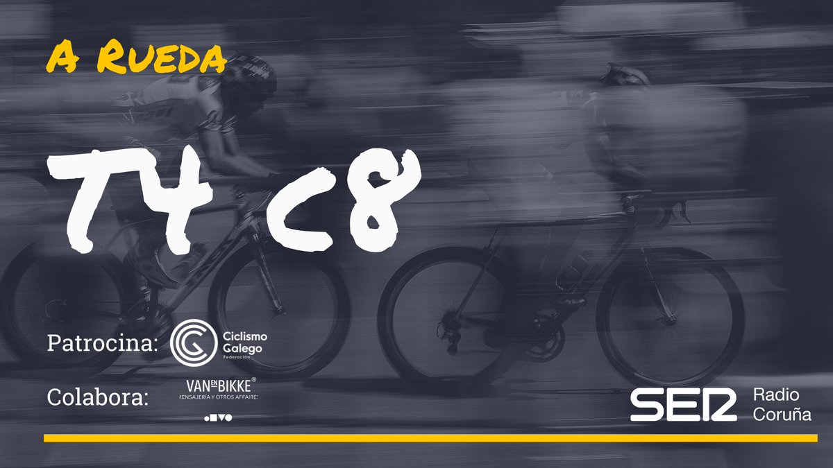 RadioCoruna's tweet photo. 🎧Ya está disponible un nuevo @ARuedaPodcast 
🚵 Campeonatos de España de ciclocrós y la presentación de @ograncamino_igt 
👨‍⚕️ @Ivanfeijoo15 
🚲 @xabicastrogacio 
🚴 @EliseoMosteiro 

https://t.co/UljohyMeZt https://t.co/0wTDdHMTAC