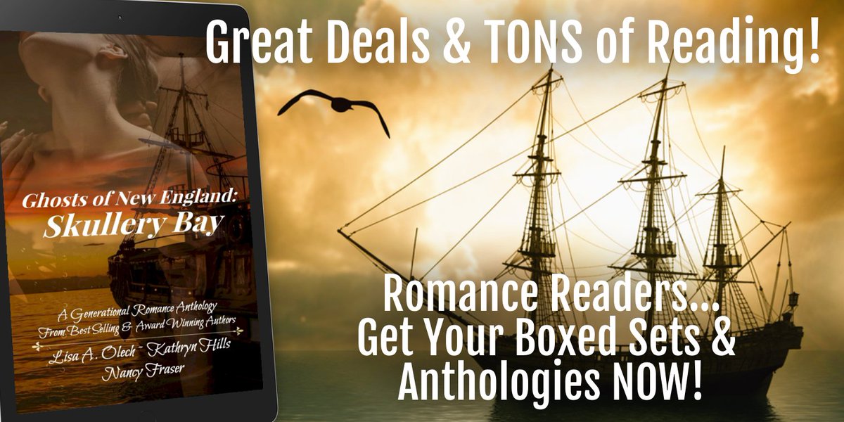 Discover great deals and TONS of reading with #RomanceNovel boxed sets and anthologies! GHOSTS OF NEW ENGLAND is on sale now for this event! #RomanceReaders #BookRecommendations #bookdeals #romancegems #Reading #readinglist #PNR #spicyromance #Anthology books.bookfunnel.com/boxedsets_anth…
