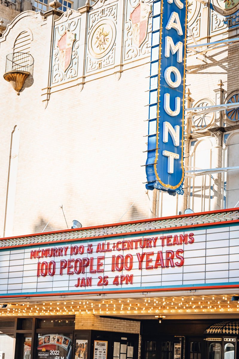 McMurry University (@mcmuniv) on Twitter photo Today is the day! The McMurry 100 & All-Century Team Announcement is at 4pm at the Paramount.🦅
We won’t be live streaming the event, but a video will be taken that we’ll be sharing the link to later on. We can’t wait to see you there!✨ Today is the day! The McMurry 100 & All-Century Team Announcement is at 4pm at the Paramount.🦅
We won’t be live streaming the event, but a video will be taken that we’ll be sharing the link to later on. We can’t wait to see you there!✨