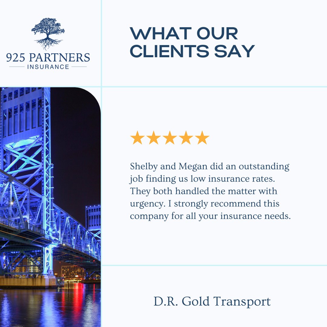 925Partners's tweet photo. #THANKFULTHURSDAY

Way to go Shelby and Megan with another fantastic #googlereview! We are so proud of the work our team does every day for our clients!

#yourebetterwithus
#transportationinsurance
#trucking
#customerservice https://t.co/hST7qLdJEC