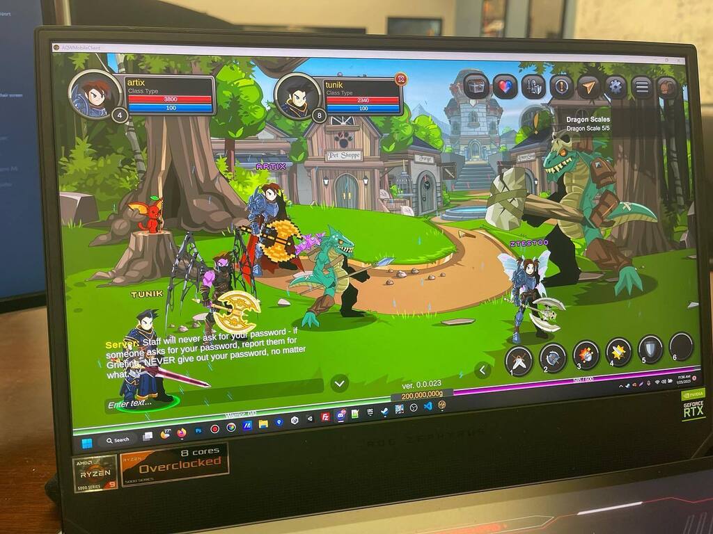 Legit excited to work on the Town of Battleon's in AQW:Unity today. Going to replace the colliders, setup npc spawners and add the particle system.  #artix #aqw #gamedev instagr.am/p/Cn4fgv3LaE5/