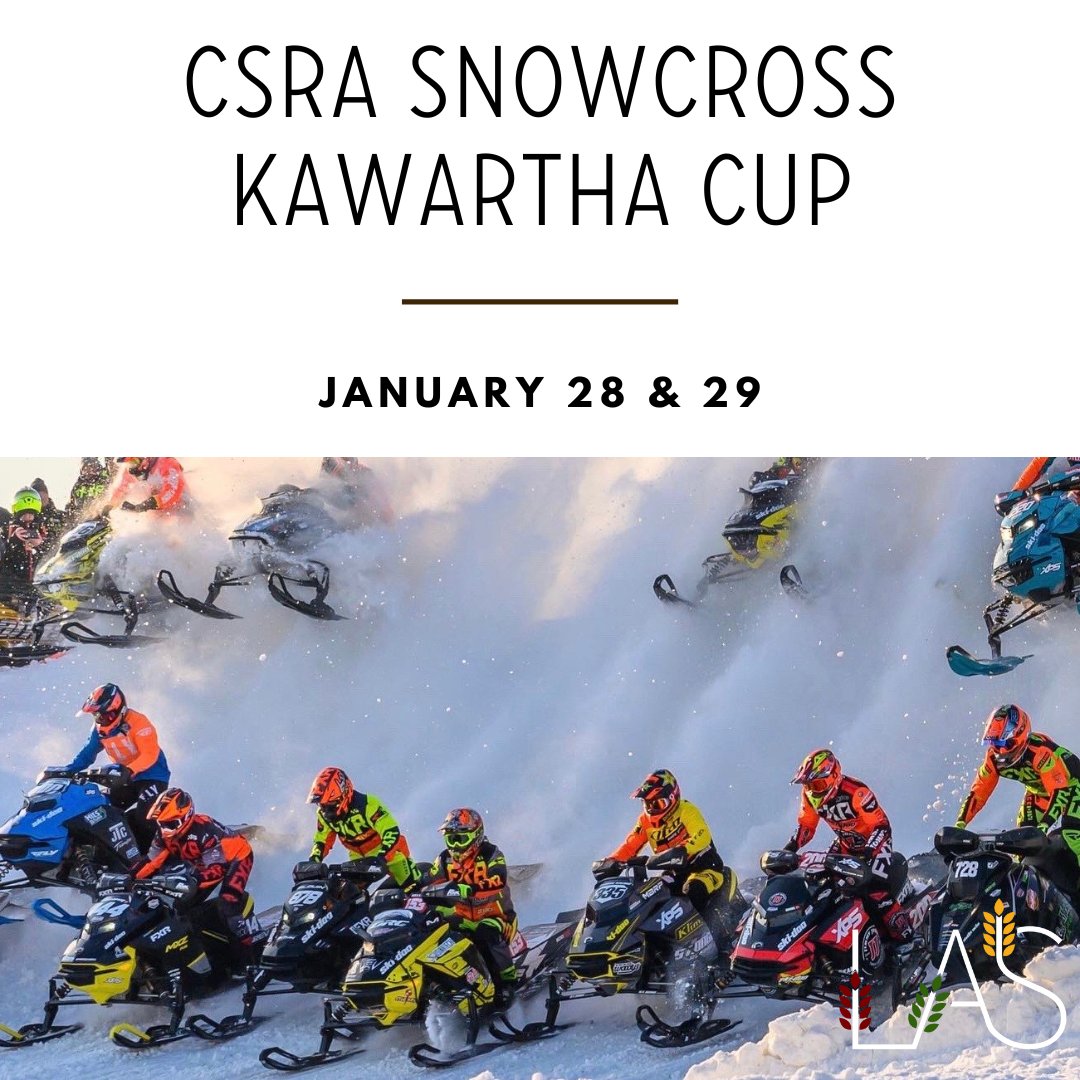 📣Professional Snowcross Racers return this weekend!
This weekend Canada’s best Snowmobile, Snow Bike and UTV racers roll into Lindsay Ontario to compete at the “FXR Kawartha Cup” Snowcross event at Lindsay Exhibition.  
🔗Advance tickets sales at: snowcross.com